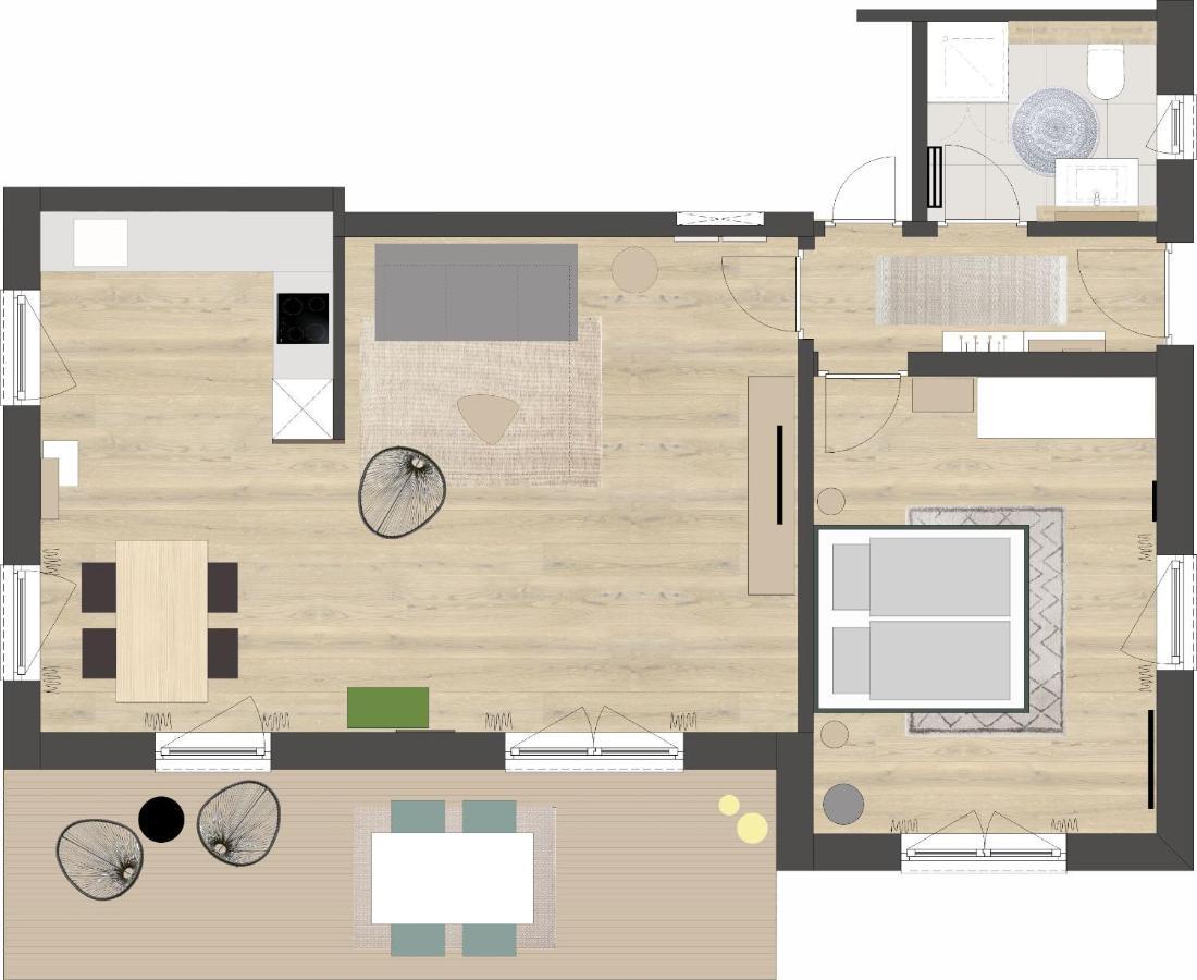 Sweet Home Apartment Ammersee - Eco-Friendly, Boxspring, Garden, Wifi Inning am Ammersee Exteriér fotografie